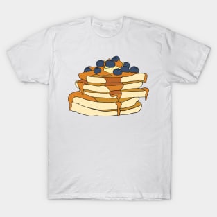 Syrup and Blueberry Pancakes T-Shirt